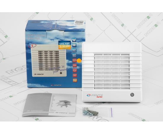 Вытяжной вентилятор Вентс 100 МА Турбо, изображение 7