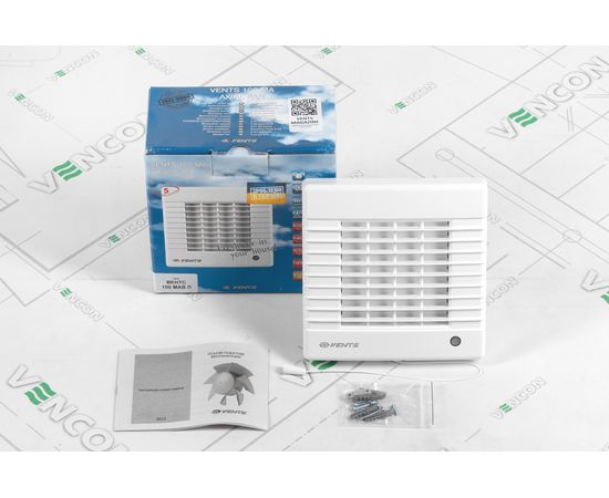 Витяжний вентилятор Вентс 100 МАВ Л, зображення 8