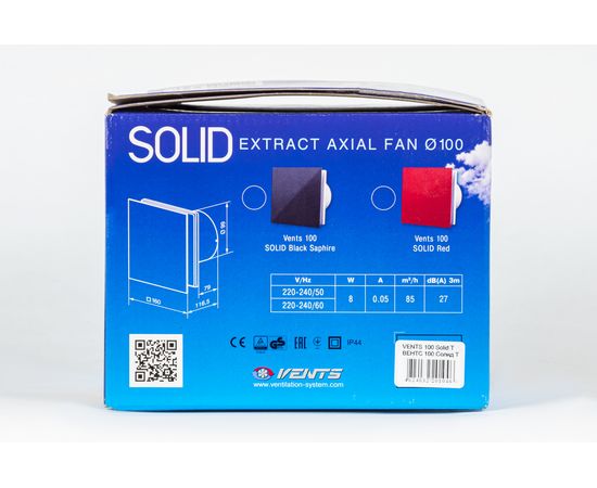 Вытяжной вентилятор Вентс 100 Солид Т, изображение 11