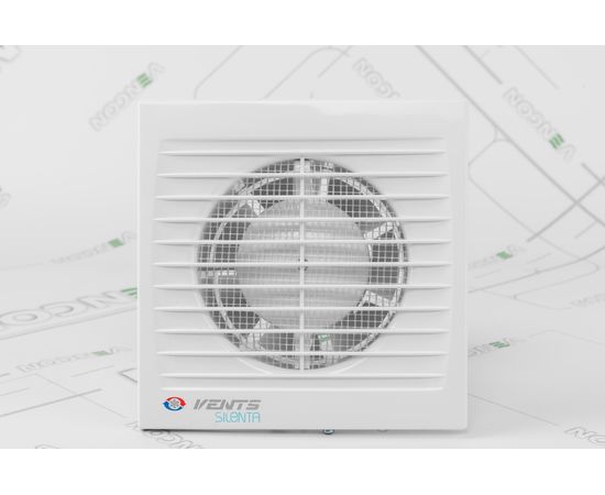 Витяжний вентилятор Вентс 100 Сілента-СТ Л, зображення 2