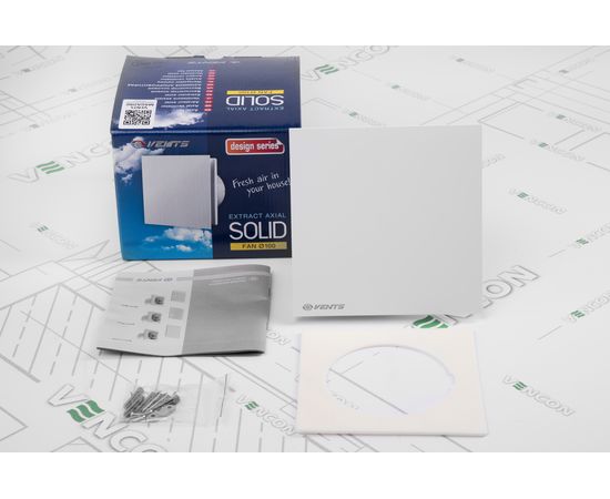 Вытяжной вентилятор Вентс 100 Солид ТН, изображение 7