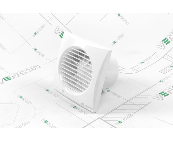 Витяжний вентилятор Вентс 125 Квайт-Майлд ТН, зображення 3