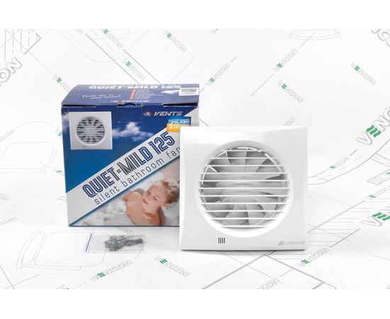 Витяжний вентилятор Вентс 125 Квайт-Майлд ТН, зображення 9