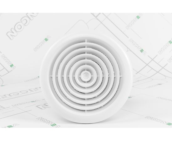 Витяжний вентилятор Вентс 125 ПФ прес, зображення 3