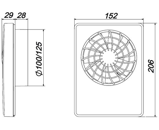 Витяжний вентилятор Вентс iFan CELSIUS, зображення 7