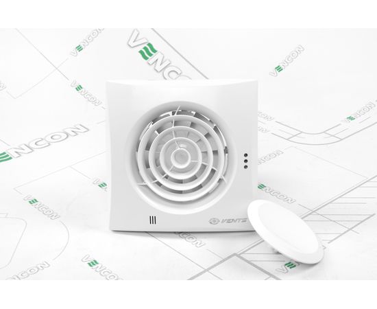 Витяжний вентилятор Вентс Квайт-Диск 100, зображення 5