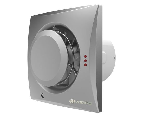 Вытяжной вентилятор Вентс Квайт-Диск 150 Т Алюм. Лак