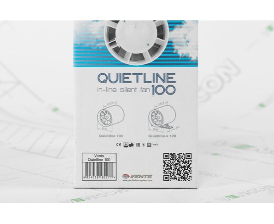 Канальный вентилятор Вентс Квайтлайн 100, изображение 6