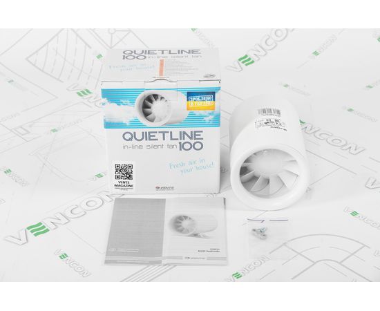 Канальный вентилятор Вентс Квайтлайн 100, изображение 7