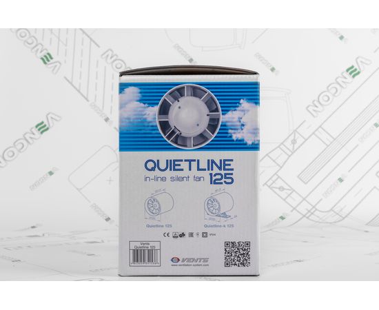 Канальный вентилятор Вентс Квайтлайн 125, изображение 6