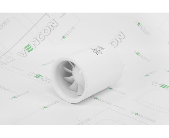 Канальний вентилятор Вентс Квайтлайн 125 Т, зображення 2