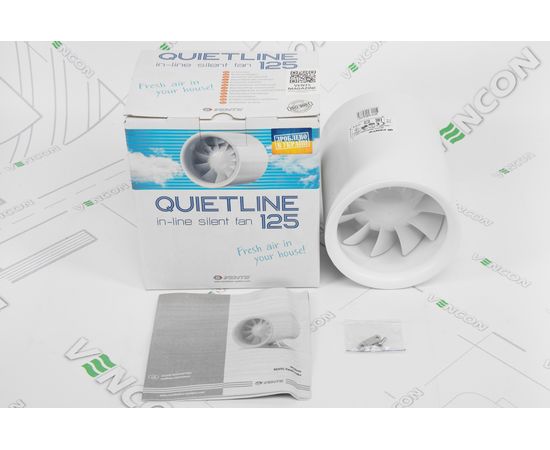 Канальний вентилятор Вентс Квайтлайн 125 Т, зображення 10
