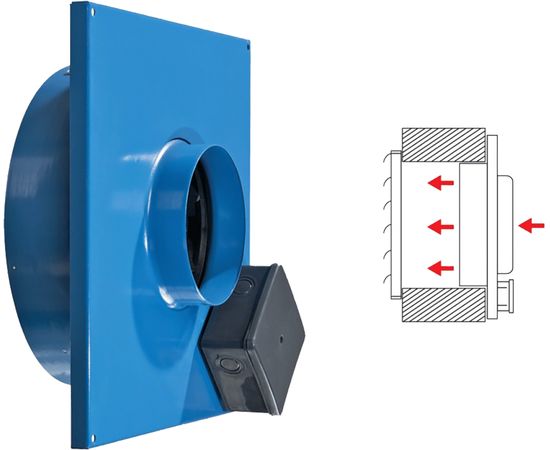 Канальный вентилятор Вентс ВЦС-ВК 200 (220/60)