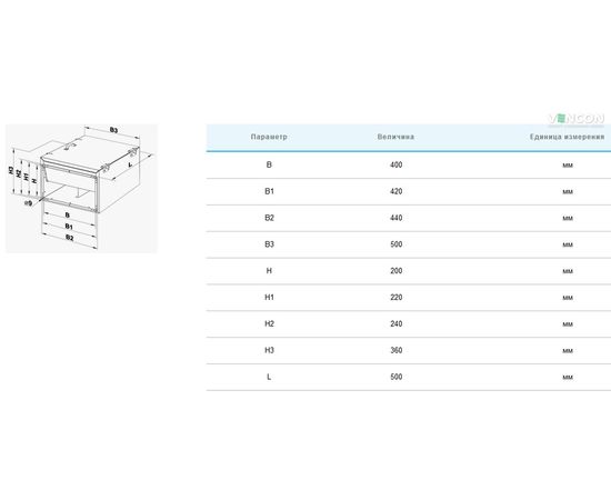 Канальный вентилятор Вентс ВКПИ 4Е 400х200, изображение 2
