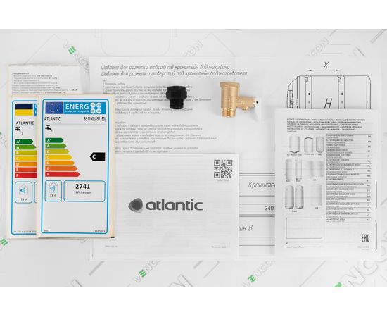 Бойлер Atlantic O'Pro Turbo VM 80 D400-2-B 2500W, изображение 16