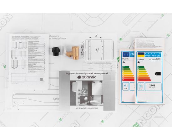 Бойлер Atlantic O'Pro Turbo VM 100 D400-2-B 2500W, изображение 15