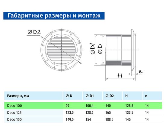 Витяжний вентилятор Blauberg Deco Chrome 100, зображення 9