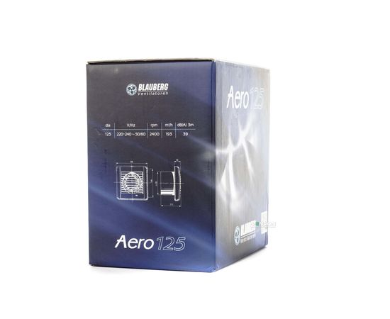 Вытяжной вентилятор Blauberg Aero Gold 125, изображение 3