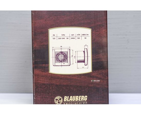 Витяжний вентилятор Blauberg Aero Vintage 125, зображення 13