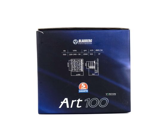 Вытяжной вентилятор Blauberg Art 100-1, изображение 8