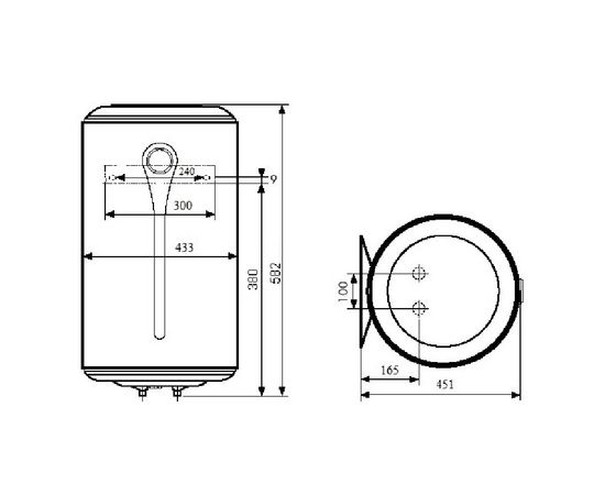 Водонагрівач Atlantic O'Pro Profi VM 50 D400-1-M, зображення 7