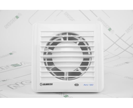 Вытяжной вентилятор Blauberg Aero 100 H, изображение 2
