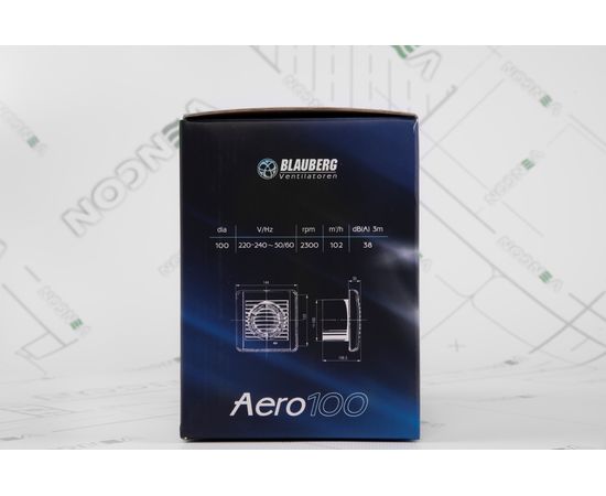 Вытяжной вентилятор Blauberg Aero 100 H, изображение 6