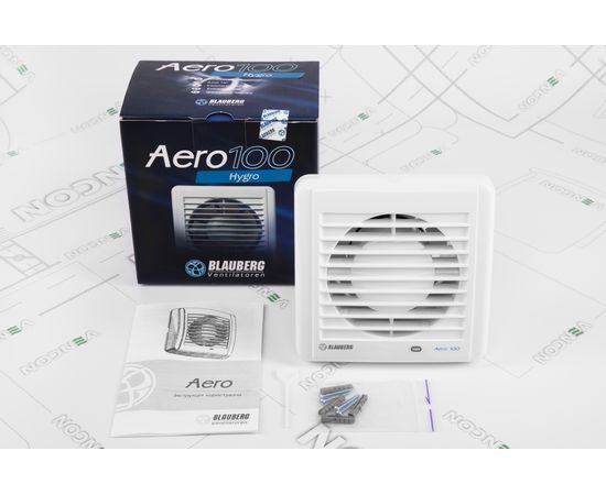 Вытяжной вентилятор Blauberg Aero 100 H, изображение 7