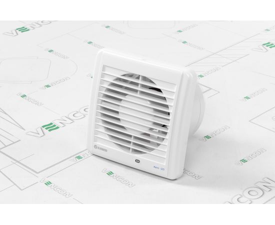 Вытяжной вентилятор Blauberg Aero 125 T, изображение 2