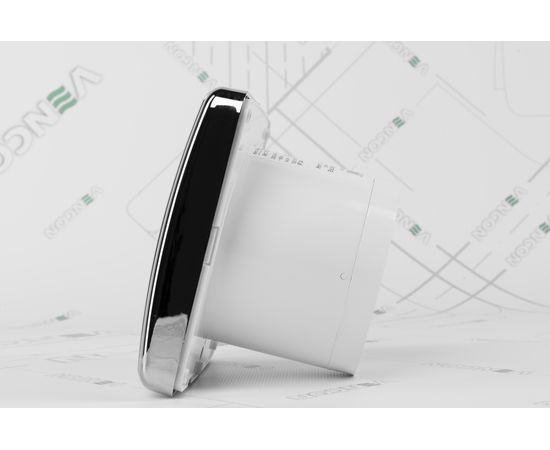 Вытяжной вентилятор Blauberg Aero Chrome 100, изображение 3