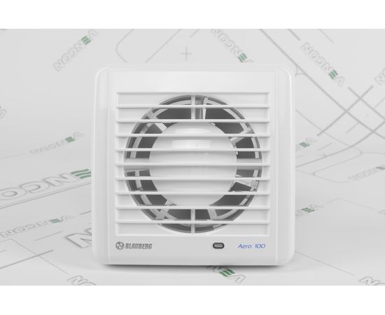 Вытяжной вентилятор Blauberg Aero Still 100, изображение 2