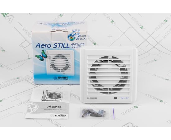 Вытяжной вентилятор Blauberg Aero Still 100, изображение 7