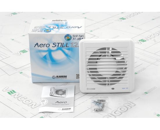 Вытяжной вентилятор Blauberg Aero Still 125, изображение 8