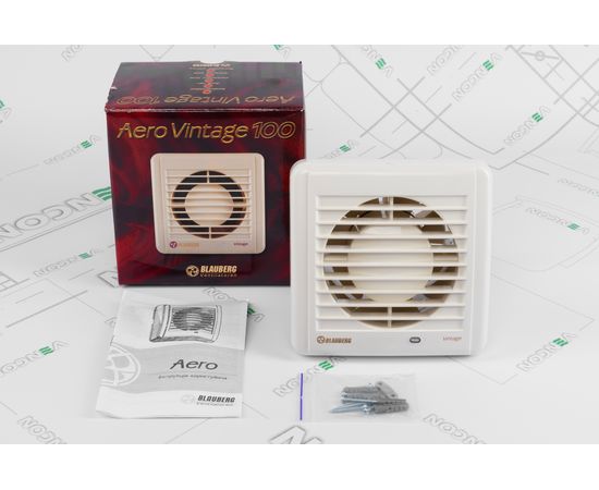 Вытяжной вентилятор Blauberg Aero Vintage 100, изображение 7