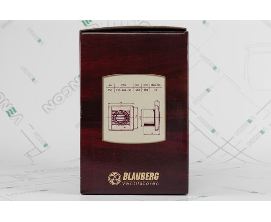 Вытяжной вентилятор Blauberg Aero Vintage 150, изображение 6