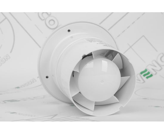 Витяжний вентилятор Blauberg Deco 100 T, зображення 4