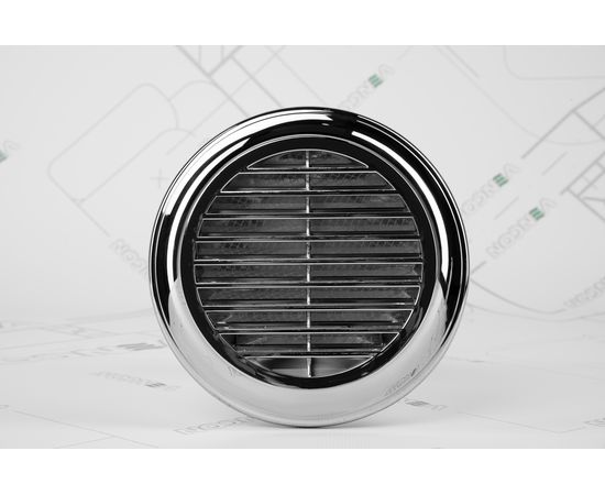 Витяжний вентилятор Blauberg Deco Chrome 100, зображення 2