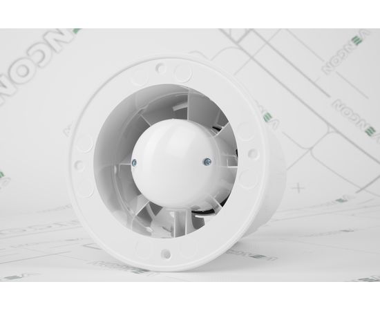 Витяжний вентилятор Blauberg Deco Chrome 100, зображення 5