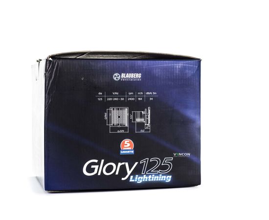 Витяжний вентилятор Blauberg Glory 125-2, зображення 10