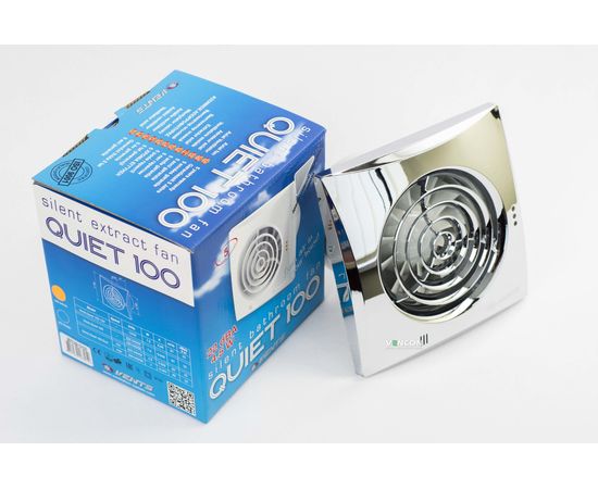 Вытяжной вентилятор Вентс 100 Квайт Хром, изображение 12