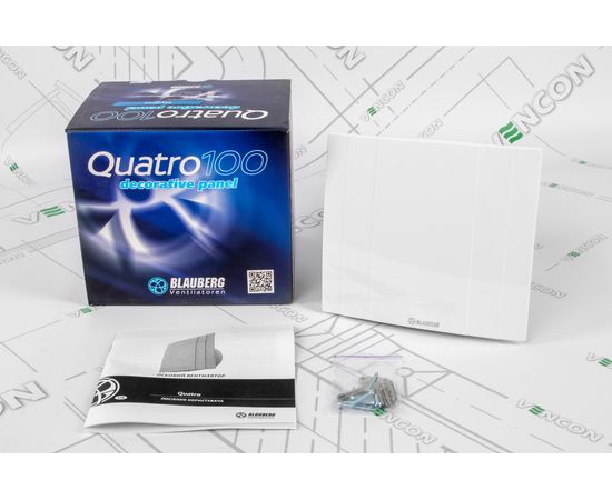 Витяжний вентилятор Blauberg Quatro 100 H, зображення 7