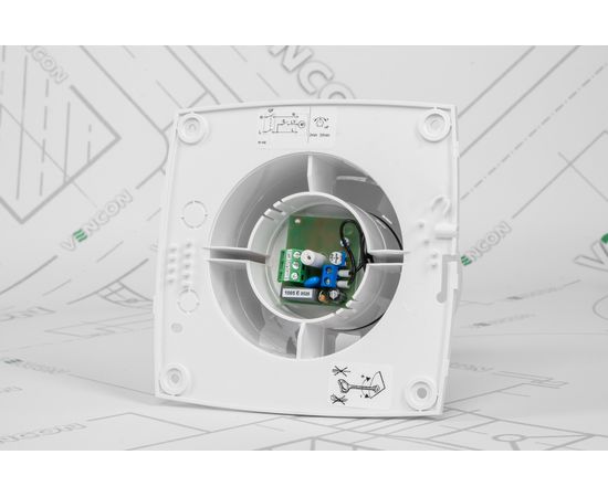 Витяжний вентилятор Blauberg Quatro 100 T, зображення 5