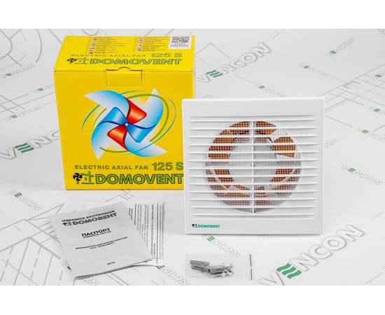 Вытяжной вентилятор Домовент 125 С Т, изображение 8