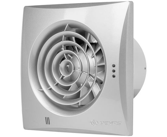 Вытяжной вентилятор Вентс 100 Квайт Алюминий лакированный