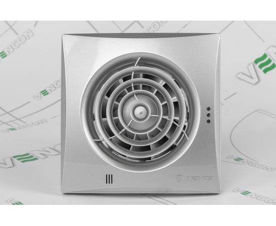 Вытяжной вентилятор Вентс 100 Квайт Алюминий лакированный, изображение 2