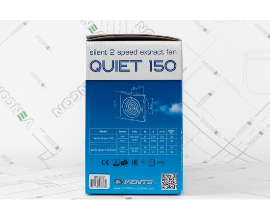 Витяжний вентилятор Вентс 150 Квайт Т, зображення 6