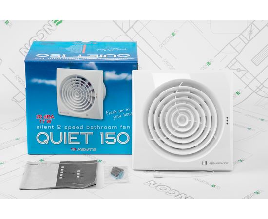 Вытяжной вентилятор Вентс 150 Квайт ТН, изображение 6