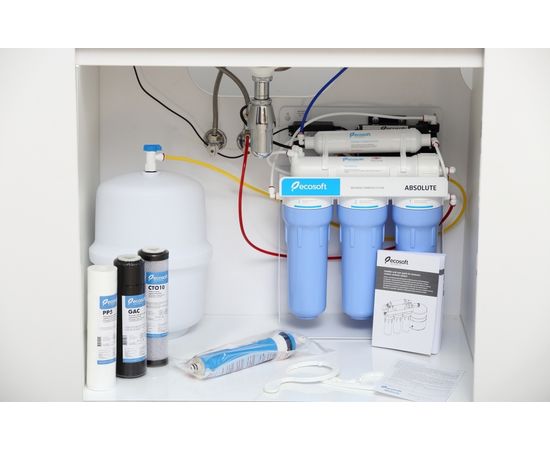 Фільтр для води Ecosoft Absolute MO550PSECO з помпою на станині, зображення 6