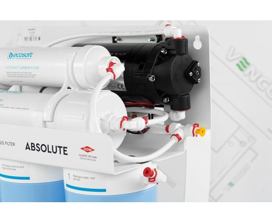 Фільтр для води Ecosoft Absolute MO550PSECO з помпою на станині, зображення 17