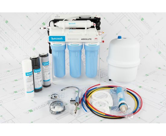 Фільтр для води Ecosoft Absolute MO550PSECO з помпою на станині, зображення 33
